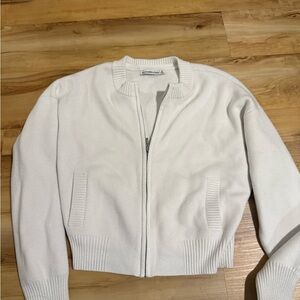 Abercrombie & Fitch Women's Cream Cardigan